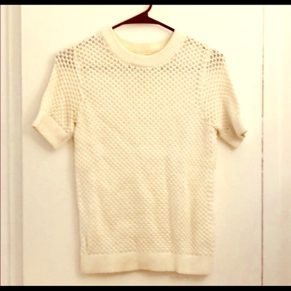 Club Monaco ‘Elaine Sweater’ in White - Picture 2 of 2